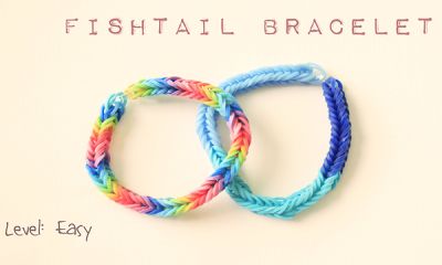 Rainbow Loom® Single Chain Bracelet - Lesson 1 