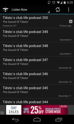 برنامه اندروید Tiesto s Club Life Podcast - پارس هاب