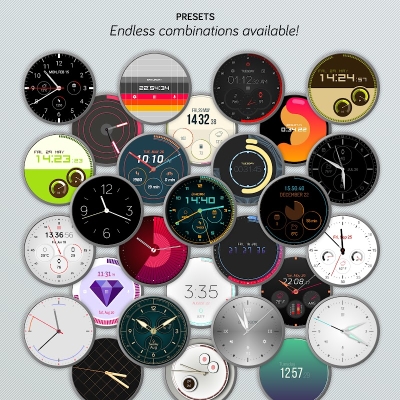 Pujie black watch faces sale