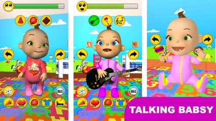 بازی اندروید Talking Baby Games for Kids - پارس هاب