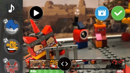 Lego movie best sale maker app